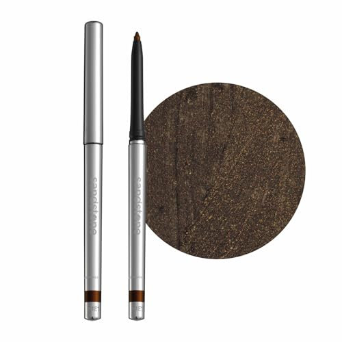 Sandstone Scandinavia Hypoallergener Eyeliner Wasserfest (Spicy Cinnamon) | Parfümfreier Metallischer Eyeliner | Veganer und Tierversuchsfreier Augenstift | Farbige Eyeliner für Empfindliche Augen