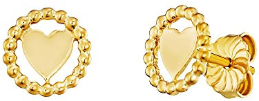 Julie Julsen Ohrringe JJER01141.3 Damen Ohrstecker Sterling-Silber 925 Gold