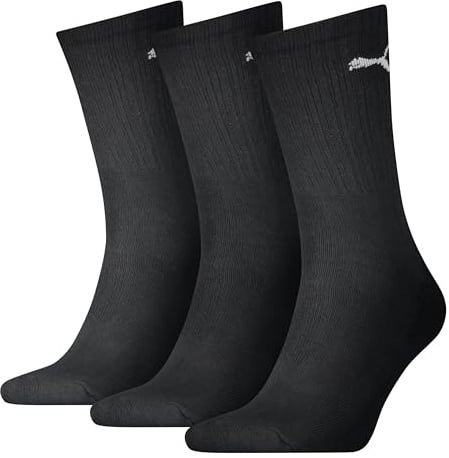 PUMA 9 Pairs of Sports Socks Tennis Socks Size 35-49 Unisex for Him and Her, black, 39-42
