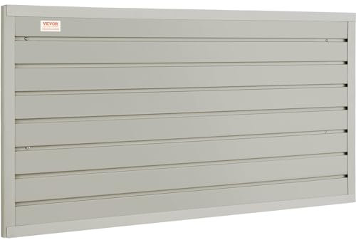 VEVOR Pannello Forato da Parete Porta Attrezzi per Garage Officina 1220x310 mm, Pannello Portautensili 2 Pezzi Pannelli da Parete Porta Attrezzi Portata ca. 34kg per Utensili Officina Garage Fai-da-te