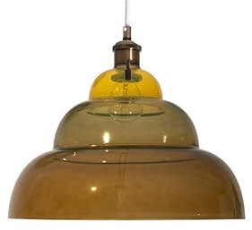 farbgewandt Hängelampe Cloud ‚Forest‘ - mundgeblasene Designer Hängeleuchte