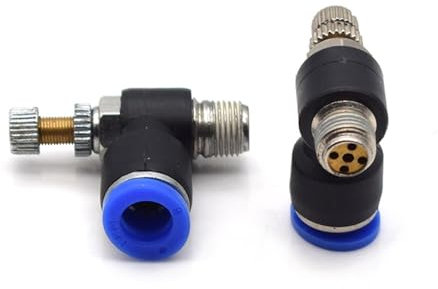 CO2 Laser Lens Beam Laser Laser Machine Gas Nozzle Air Regulating Diameter 6mm 8mm Lots for Co2 Laser Head and Air Nozzle for CO2 Laser Cutting Equipment(6mm)
