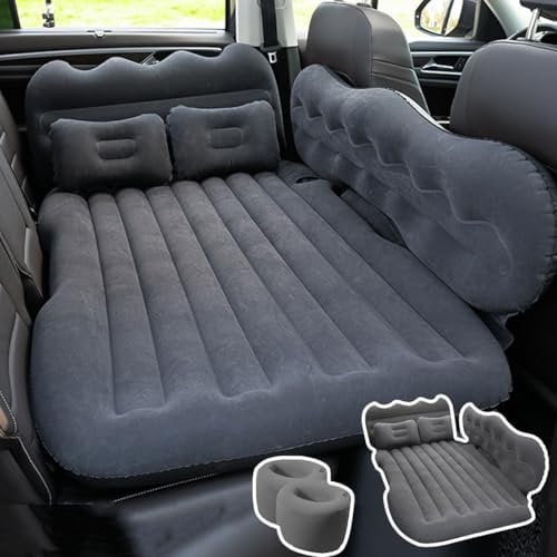 Auto Matratze für Mazda CX-60 2022 2023 2024, Luftbett für Auto Rücksitz Auto Luftmatratze Auto Matratze Kombi Auto Bett Kombi Luftbett,B-Lack