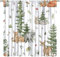 2 Stücke Gardinen Wohnzimmer Kinderzimmer 140 (B) X 160 (H) cm Thermovorhang Verdunkelungsvorhang Weihnachten Dekoschals Vorhänge 3D Waldtiere Blickdicht Ösenvorhang Wohnzimmer 9426351977814