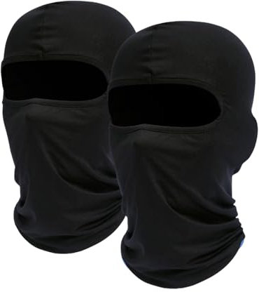 Sturmhaube 2er Pack Sturmhaube Fahrrad Motorrad Sturmmaske Herren/Damen Balaclava, Fahrrad Motorrad Warme Motorradmaske Windmaske Hüte, Skimaske Winddichte Outdoorsports Balaclava Mütze