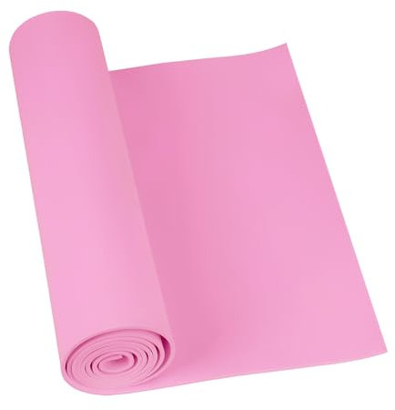 Do²ping Rosa Gomma Eva Cosplay, 2mm Rotoli di Schiuma Eva, 34x124.5cm con Alta densità 86kg/m3 per Il Progetto di Fai da Te Costume Carft (2mm Rosa)