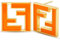 Damen Cc Ohrringe,Orange Buchstabe F Gold Ohringe für Frauen,Ohrstecker Sterling Silber 925,Quadratisch Earringe for Women,Dupes,Ideal Geschenk für Frauen,Mode Schmuck