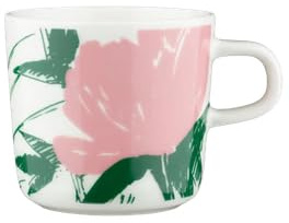 Marimekko Oiva/Puutarhakutsut Coffee Cup 2 dl, White, Green, orange