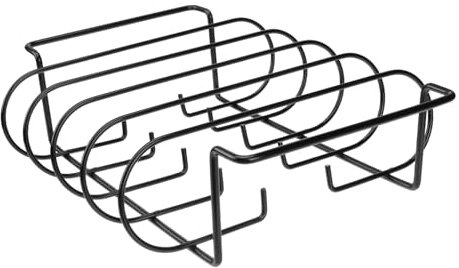 VICASKY Côtes Fer pour Barbecue Support à Côtes Vertical Ustensile De Barbecue Robuste