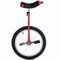 Gvqng Einrad, Outdoor-Einrad Mit Hervorragendem Stahlrahmen, Auslaufsicherer Reifen, HöHenverstellbar, Gebogener Pu-Sitz, Outdoor-Sport FüR FitnessgeräT FüR Erwachsene,Rot,20inch