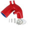 Filtro Sportivo Per Abarth 500 595 695 T-Jet Motore 1.4L Con Garrett 1446 Turbo Per Competizione Per Turismo Per Esseesse Tubo di Aspirazione Tubo Tubo(Red)