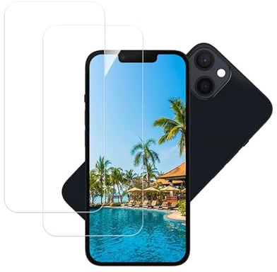 Banuyaw für 2 Stück Schutz Folie iPhone 13 Panzerglas, für Displayschutz iPhone 13/13 Pro Schutzfolie, 9H Kratzfest Glas HD Clear Schutzglas Panzerfolie