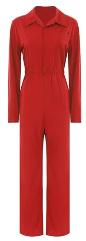 Monduelle Damen Arbeitsoverall Schutzanzug Blaumann Overall Jumpsuit Coverall Werkstatt Arbeitsanzug Mechaniker Arbeitskleidung