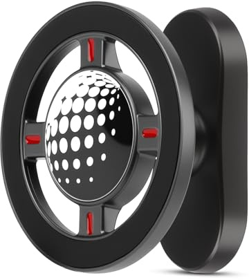 Veyntra Alloy Magnetic Golf Cart Phone Holder Compatible with iPhone 12-17 Unique Golf Gifts for Men, Golfers, Women, Dad, 2026 Golf Accessories Essentials Gadgets Fits EZGO, Club Car, Yamaha