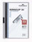 DURABLE 220010 Hunke & Jochheim Klemm-Mappe DURACLIP Original 30, Hartfolie, bis 30,Blatt, transparent/grau, 1 Stück