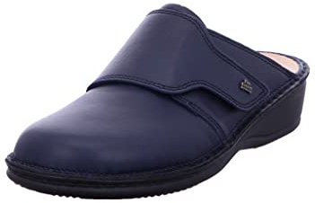 Finn Comfort Damen Aussee Clogs, Blau (Darkblue)