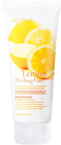 Lemon Peeling Gel 180ml, Bright Skin, Clean Skin, Removes Dead Skin by Arrahan
