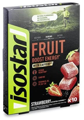 Isostar High Energy Fruit Boost 100g Erdbeer+Koffein