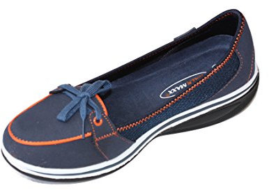 Walkmaxx Fitness Mokassins - Damen Schuh - Damen Sport Schuh (41, Marineblau)