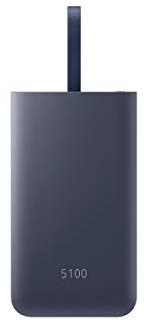Samsung Original AFC 5100 mAh Battery Pack with USB Type C Cable/Adaptor, Navy Blue