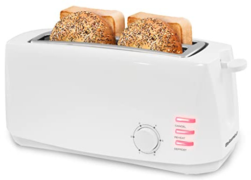 Elite Platinum ERT-Maxi-Matic Tostadora de radio multifunción de 2 rebanadas