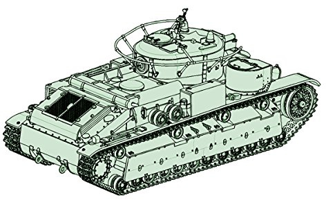 Trumpeter 757150 1/72 T-28 schwere Ausführung Modellbausatz, Verschieden