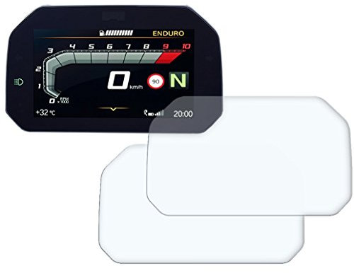 BMW R1200GS Connectivity tableau de bord/protecteur d'écran - 2 x extrêmement clair