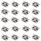Oiyagai Lot de 20 Connecteurs de Prise Micro USB Femelle à Souder 180 Degrés, 5 Broches