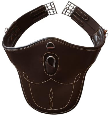 Kentucky Horsewear - Bauchlatz-Sattelgurt - Braun - 125 cm