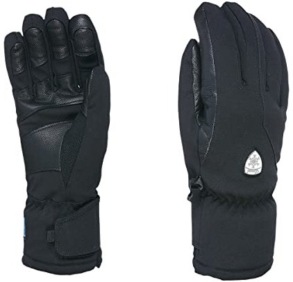 Level I-Super Radiator W Gore-TEX Skifahren, Snowboarden Damen Handschuhe Schwarz