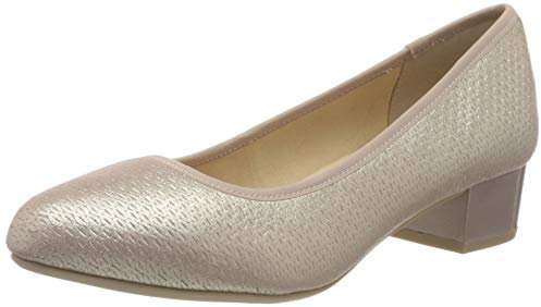 Caprice Damen ANUSCHKA Pumps, Pink (ROSE METALLIC 510), 37 EU