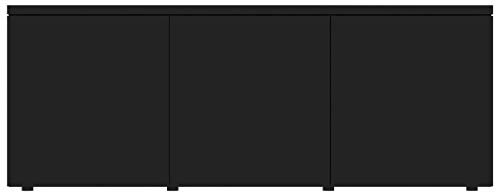 Tidyard TV-Schrank Fernsehtisch Lowboard Sideboard TV Möbel Mit 3 Schubladen,TV-Lowboard Wohnzimmertisch Kaffeetisch Fernsehschrank 80 x 34 x 30 cm,Spanplatte