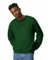 GILDAN Men's Fleece Crewneck Sweatshirt, Style G18000, Forest Green, S