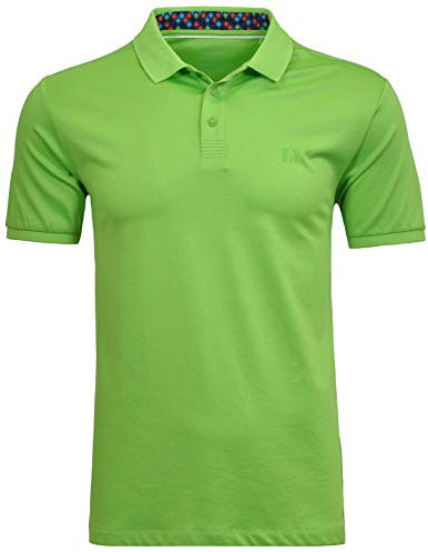 RAGMAN Herren Polo-Shirt Uni Keep Dry, modern fit Grün-325, M