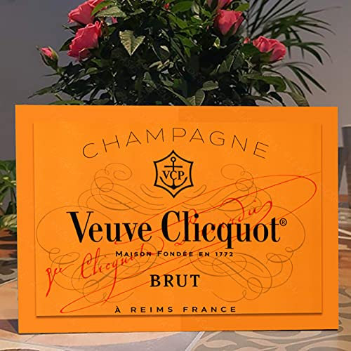 Champagne Plaque Metal sign Brut Champagne Sign, Champagne lover gift Champagne Gift Metal sign