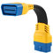 PLAYOCCAR OBD-II Cavo di Prolunga Adattatore, Auto 16 pin Maschio a Femmina OBD2 Cavo di Estensione Addensato in Nylon (20 cm / 7,87 pollici)
