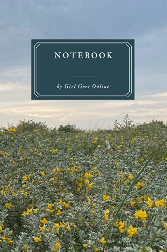 Notebook Girl goes Online: yellow dune flowers (Notebook Girl goes Online - Beach series, Band 4)