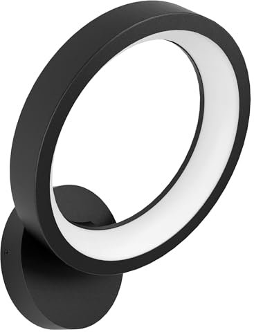 EGLO connect.z Smart-Home LED Wandleuchte Marghera-Z, Wandlampe, ZigBee, App und Sprachsteuerung Alexa, Lichtfarbe einstellbar (warmweiß-kaltweiß), RGB, dimmbar