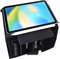 Crystal Pilot 3-in-1-Tablet Kniebrett mit Aluminium-Klemmbrett und VFR-Platte Kompatibel mit Mini iPad 6 (iPadmini_6)