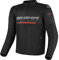 SHIMA DRIFT Motorradjacke Herren | Leichte, Atmungsaktive Sommer Mesh Motorcycle Stadt Textiljacke Männer mit CE Schulter Ellbogen und Rückenprotektoren, Breitenverstellung (Schwarz, 3XL)