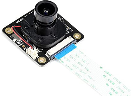 Waveshare IMX290-83 IR-Cut Camera Compatible with Raspberry Pi Board and Module Series Using a IMX290 Starlight Camera Sensor with 2MP onboard IR-CUT Switch the Modes Between Daytime and Nighttime