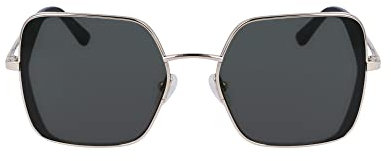 KARL LAGERFELD Damen KL340S Sonnenbrille, Gold, Einheitsgröße