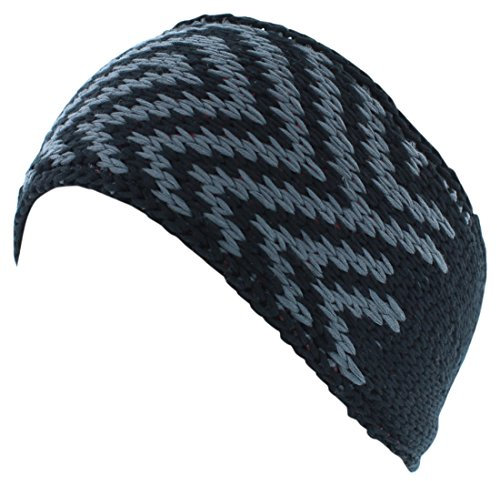 Adidas Damen-Stirnband, Schwarz, Einheitsgröße, Farbe: Schwarz/Grau/Rosa