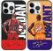 nurkorki [2 Stück Handyhülle für iPhone 14 Pro Max Hülle 6,7,Basketball Player Star 23 24 Design Muster Weich TPU Silikon Design Case Stoßfest Cover Kompatibel mit iPhone 14 Pro Max