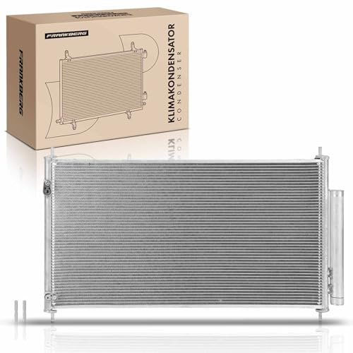Frankberg AC Condenser Compatible with Civic IX FB FG 1.3L-2.2L 2012-2016 Civic IX Saloon FB 1.8L 2011-2014 Civic IX Tourer FK 1.6L 1.8L 2014 Replace# 80110TV1E01