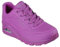 Skechers Uno Stand On Air, Scarpe da ginnastica Donna, Magenta Durabuck Mesh, 37.5 EU