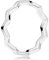 CAZZH Silberner Ring Zeitloser Zickzack mit Kristallring-Sets for Frauen Hochzeit Geschenk Modeschmuck-9,2