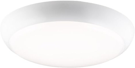 EVOGES Horizon LED Bulkhead Ceiling & Wall Light White CCT Switchable 3000K / 4000K / 6000K, Power Adjustable 12W/15W/18W Round IP65 Water Resistant (Microwave Sensor)