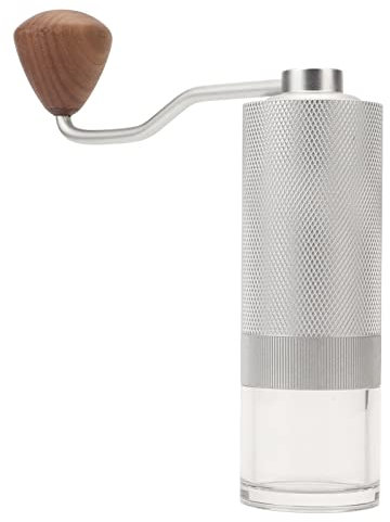 Molinillo manual de granos de café, molinillo de café manual, molinillo de café portátil con manivela, molinillo de mano espresso con rebabas de cerámica for café por goteo, espresso, prensa francesa