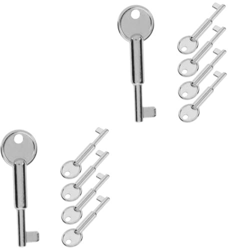 ULTECHNOVO 5stücke Not-aus Schalter Schlüssel Metall Not-aus Taster Schlüssel Für Verschiedene Notfallschalter Praktischer Ersatz Für Feueralarm Und Systeme